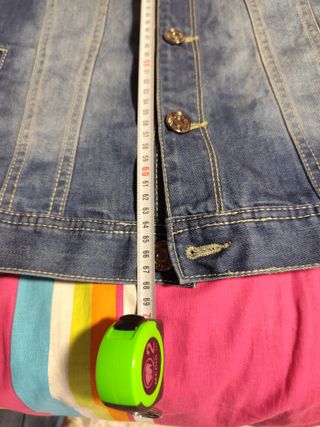 Chaqueta Vaquera Azul "The Blue Period" Talla XS/S