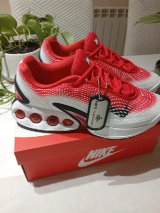 Nike Zapatillas Rojas y Blancas