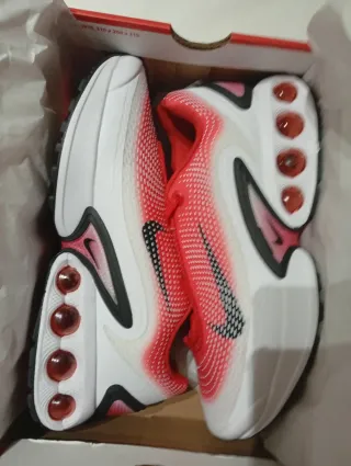 Nike Zapatillas Rojas y Blancas