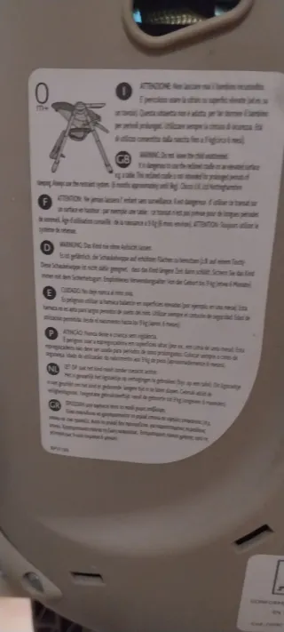 Trona Chicco Azul con Juguetes