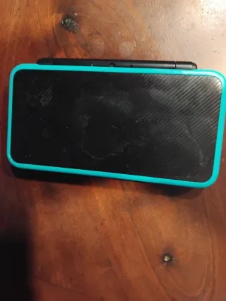 Nintendo 2DS XL Azul+ caja,cargador,funda y juegos