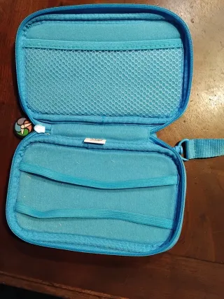 Nintendo 2DS XL Azul+ caja,cargador,funda y juegos