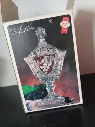 Bombonera de cristal Anna Hütte