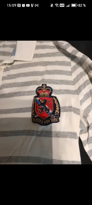 Lote 2 Polos Tommy Hilfiger Rayas