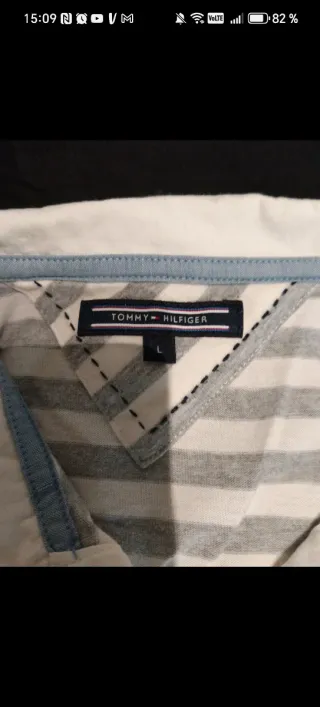 Lote 2 Polos Tommy Hilfiger Rayas