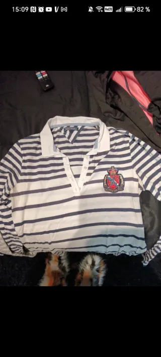 Lote 2 Polos Tommy Hilfiger Rayas