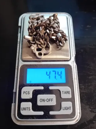 Collar Plata Colgante Om