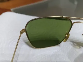 Gafas Ray Ban Aviator Vintage Doradas Originales