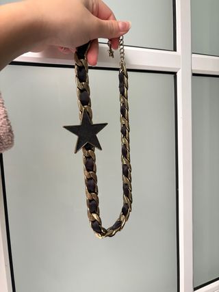 Collar cadena con estrella