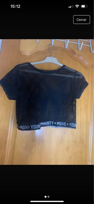 Top  Negro Talla Única