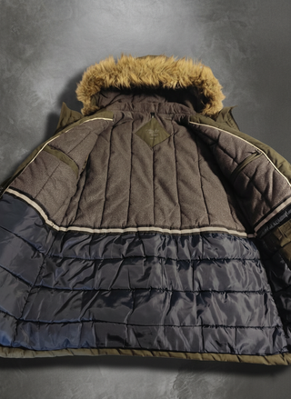 Parka Celio Verde Pino Talla M Impecable