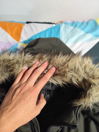 Parka Celio Verde Pino Talla M Impecable