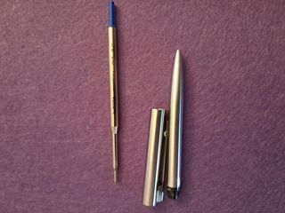 Penna sfera Auretta acciaio