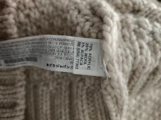 Jersey hombre punto grueso talla M