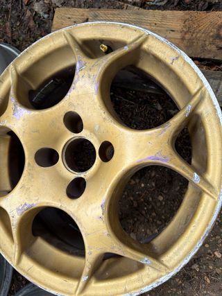 Llantas 15 4x100 Doradas