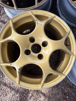 Llantas 15 4x100 Doradas