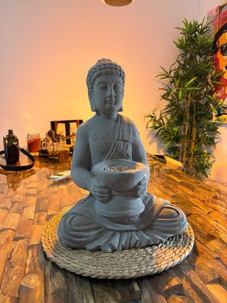 Figura Buda Cemento