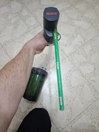 Filtro externo acuario con tubos