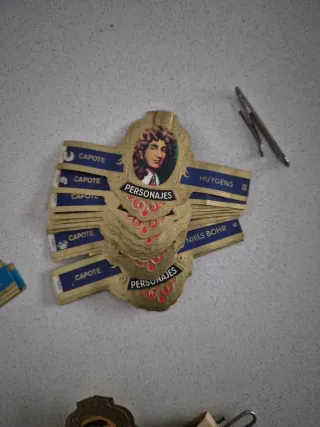 Vitolas Coleccionables Personajes Históricos