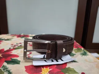 Cinturón de hombre marrón 100cm