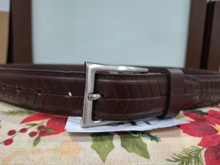 Cinturón de hombre marrón 100cm