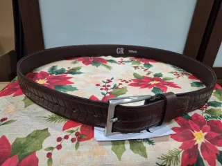 Cinturón de hombre marrón 100cm