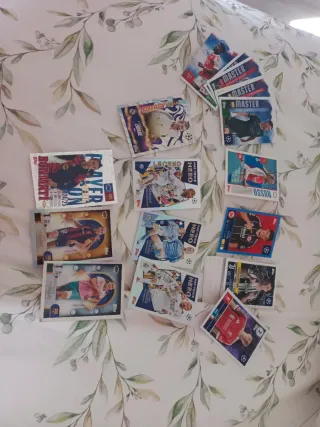 Lote cromos Topps Champions League