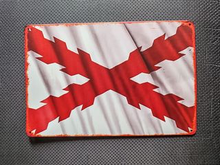 Cartel Aluminio Cruz de Borgoña