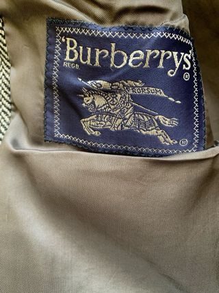 Blazer Burberrys Vintage Uomo in Tweed size52