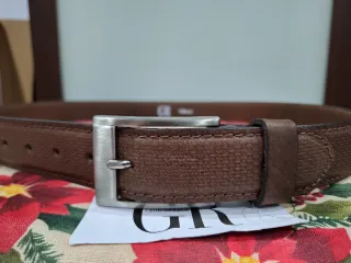 Cinturón de hombre GR marrón 100cm