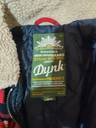 Abrigo de franela a cuadros unisex