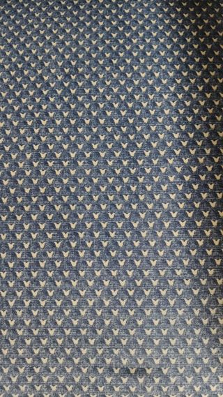 Poltrona Vintage in Legno Massello con Rivestimento Jacquard