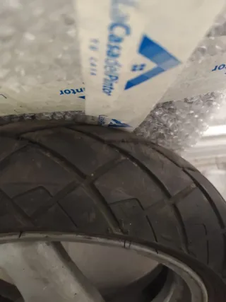 Rueda trasera Piaggio nrg