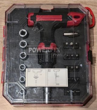 Destornillador carraca T 15 puntas + 6 vasos