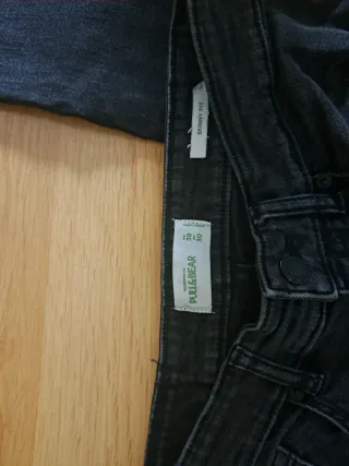 Pantalón vaquero hombre negro