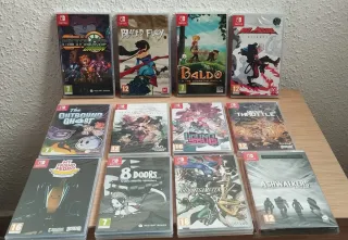 Lote Videojuegos Nintendo Switch