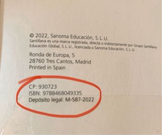 Lengua y Literatura 1º ESO. Santillana