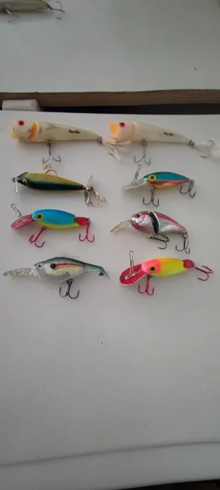 Conjunto de Iscas de Pesca Variadas