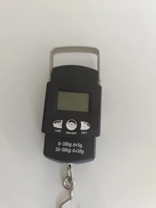 Báscula digital para pesca