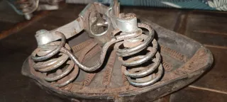 Sillín cuero bicicleta antigua Orbea Preferido