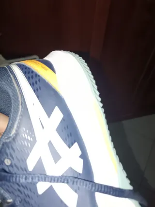 Scarpe Asics Padel Blu/Giallo