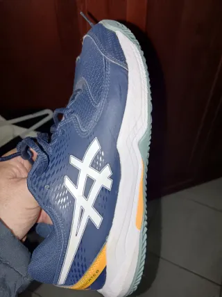 Scarpe Asics Padel Blu/Giallo