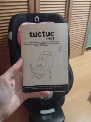 Silla coche grupo 0+1 Tuc Tuc