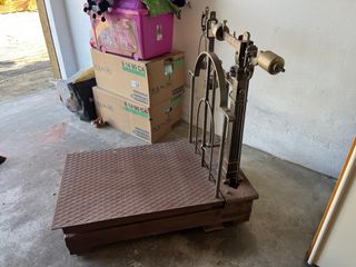 Bilancia d'epoca restaurata