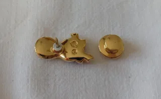 Spilla maschera veneziana brillantini Swarovski