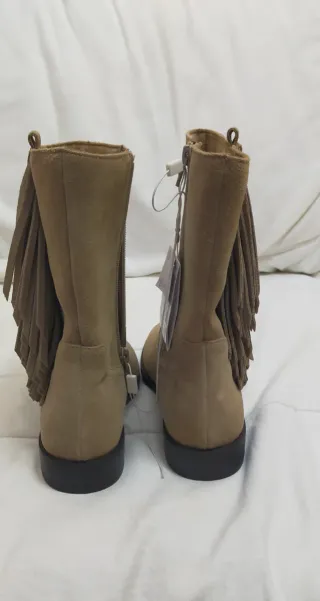 Botas Zara Beige