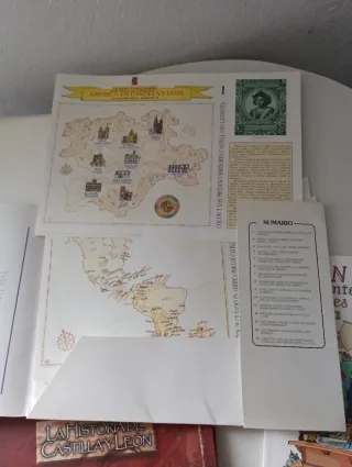 Lote cromos Castilla y León + regalo