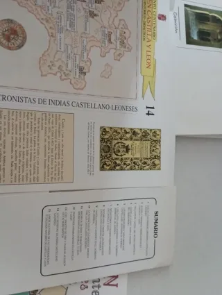 Lote cromos Castilla y León + regalo