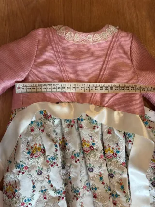 Volca fallera per neonati multicolore e rosa