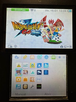 Inazuma Eleven GO Shadow 3DS cartucho